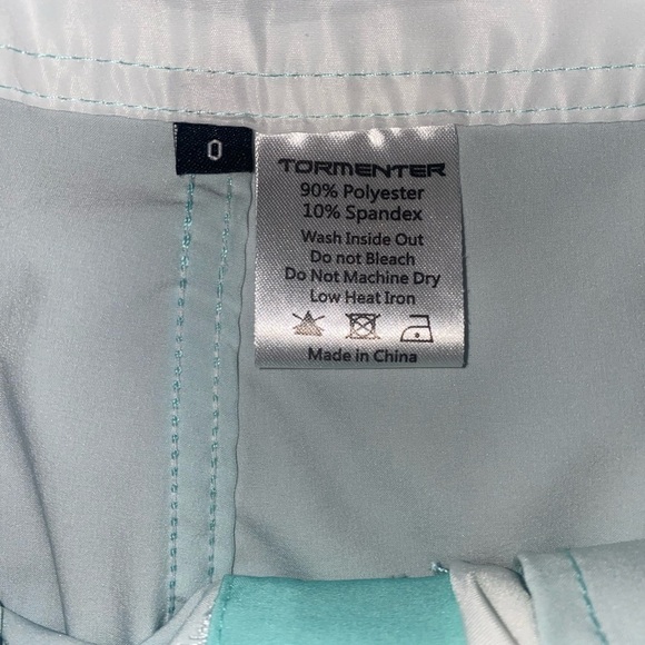 Tormentor Board Shorts, Women’s Size 0, Teal, NWOT - Picture 4 of 8